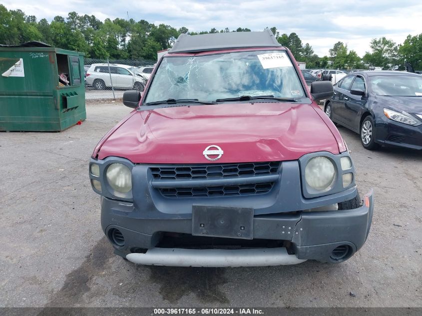 2002 Nissan Xterra Xe VIN: 5N1ED28Y02C555883 Lot: 39617165