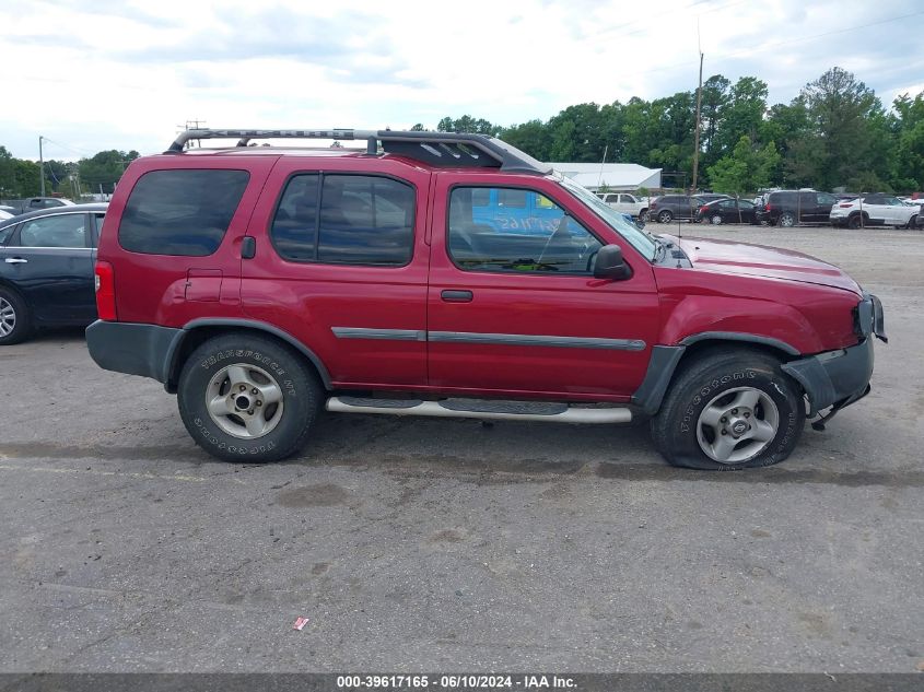 2002 Nissan Xterra Xe VIN: 5N1ED28Y02C555883 Lot: 39617165