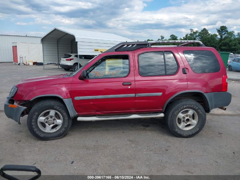 2002 Nissan Xterra Xe VIN: 5N1ED28Y02C555883 Lot: 39617165