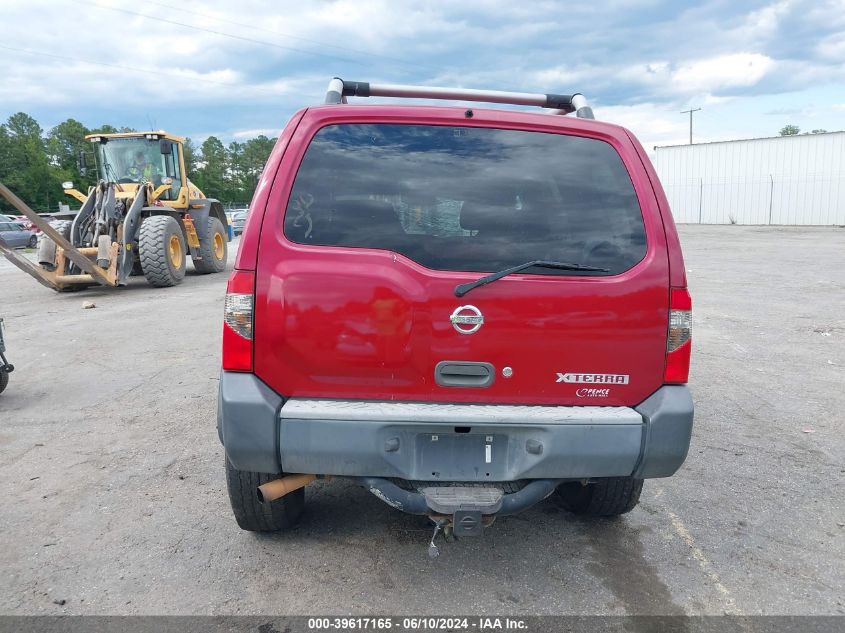 2002 Nissan Xterra Xe VIN: 5N1ED28Y02C555883 Lot: 39617165