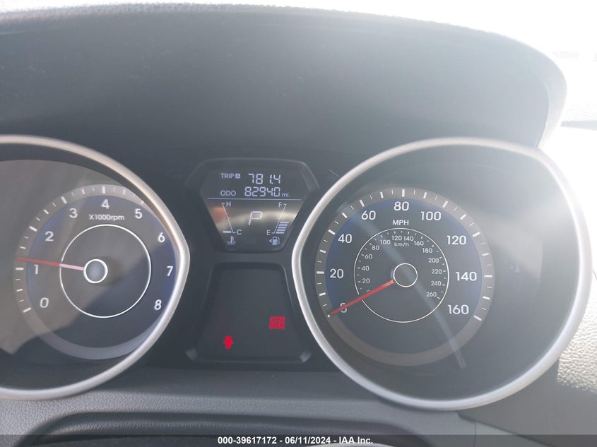 2012 Hyundai Elantra Gls (Ulsan Plant) VIN: KMHDH4AE9CU274074 Lot: 39617172