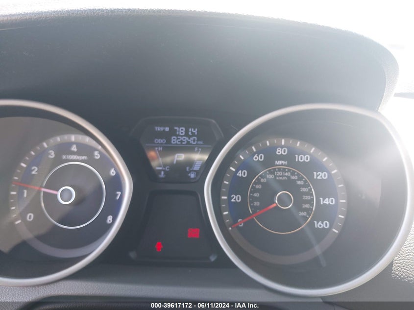 2012 Hyundai Elantra Gls (Ulsan Plant) VIN: KMHDH4AE9CU274074 Lot: 39617172