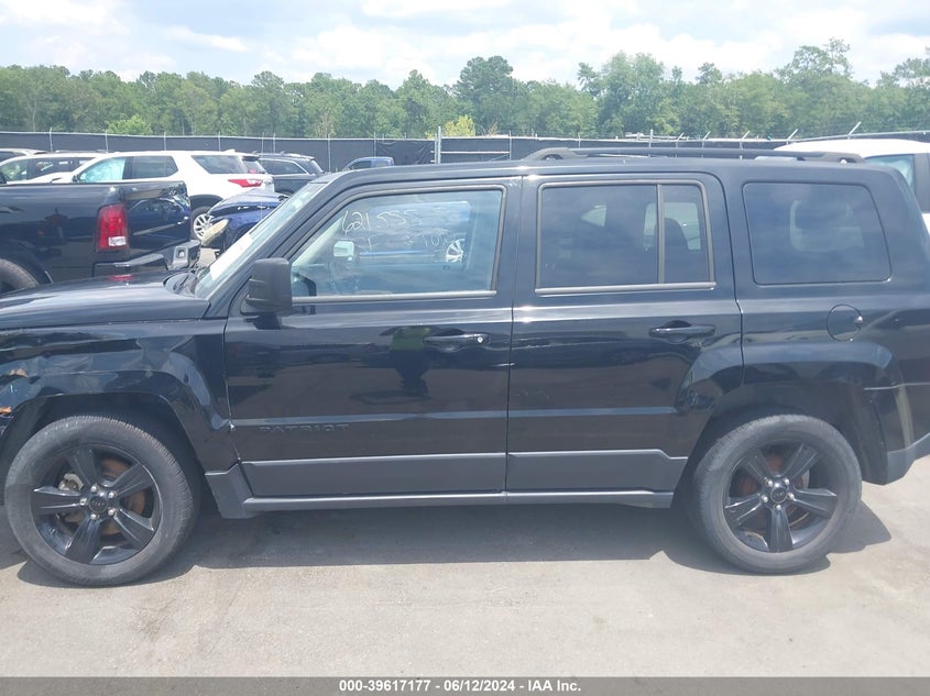 2014 JEEP PATRIOT ALTITUDE - 1C4NJPBA0ED893045