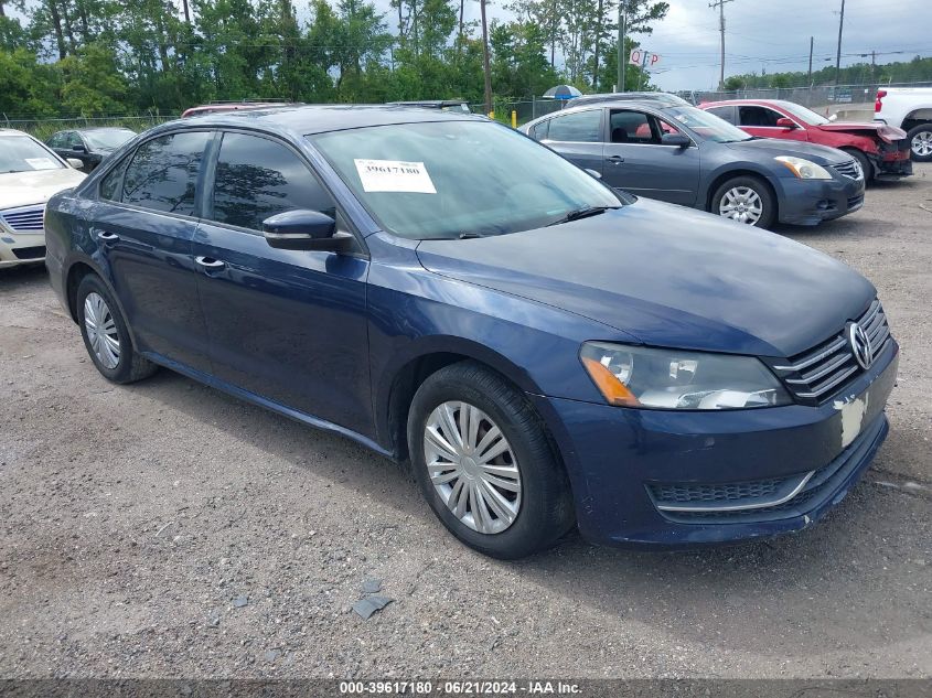 2014 Volkswagen Passat 1.8T S VIN: 1VWAS7A34EC027768 Lot: 39617180