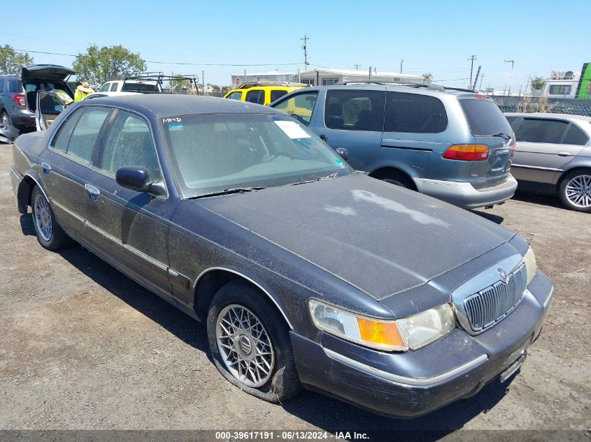 2001 Mercury Grand Marquis Gs VIN: 2MEFM74W01X644301 Lot: 39617191