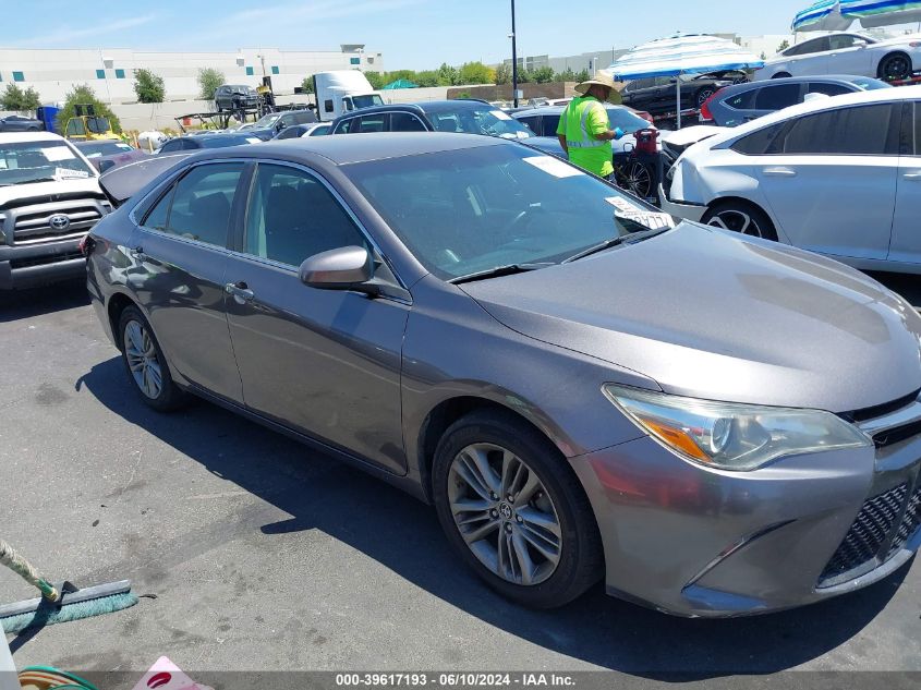 2015 Toyota Camry Se VIN: 4T1BF1FK4FU064674 Lot: 39617193