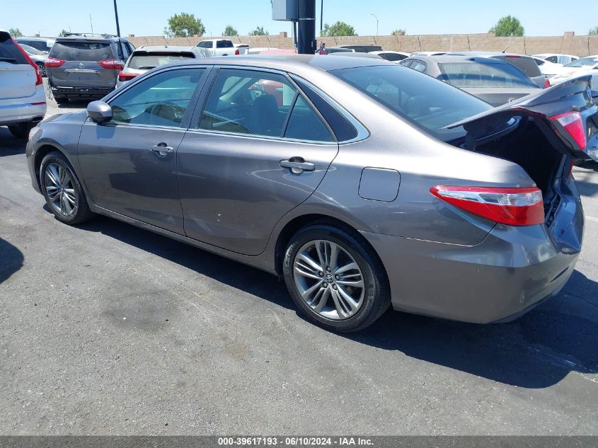 2015 Toyota Camry Se VIN: 4T1BF1FK4FU064674 Lot: 39617193