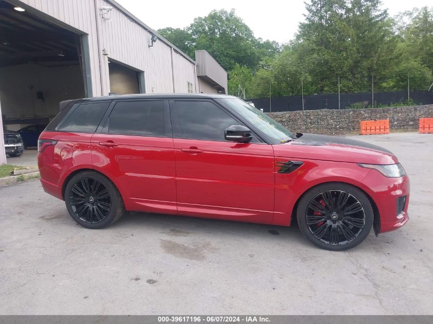 2019 Land Rover Range Rover Sport Supercharged Dynamic VIN: SALWR2RE7KA863586 Lot: 39617196