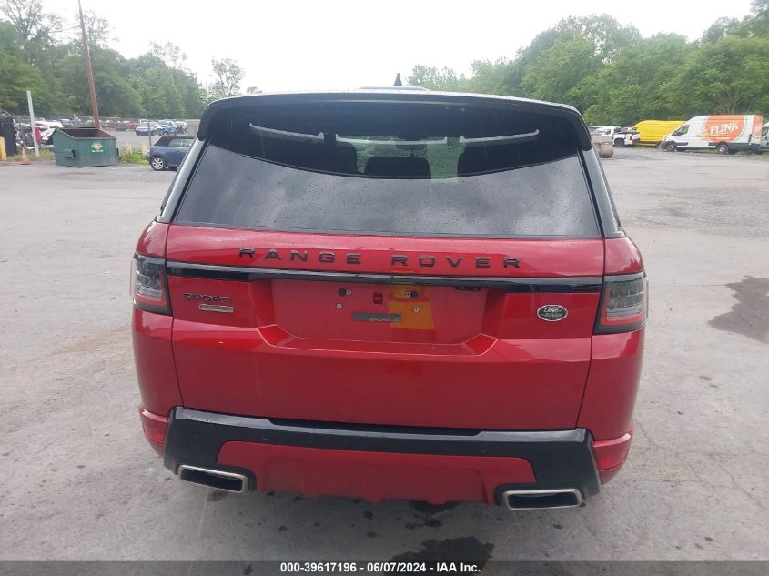 2019 Land Rover Range Rover Sport Supercharged Dynamic VIN: SALWR2RE7KA863586 Lot: 39617196