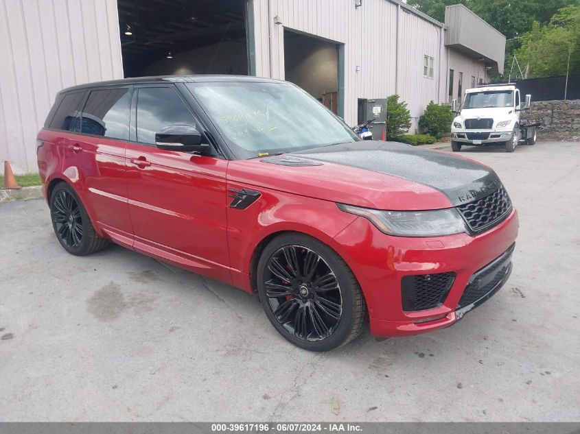 2019 Land Rover Range Rover Sport Supercharged Dynamic VIN: SALWR2RE7KA863586 Lot: 39617196