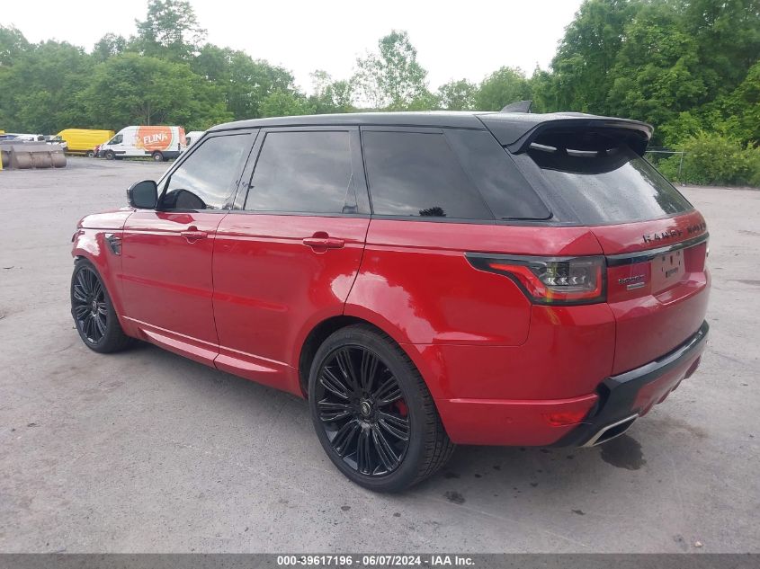 2019 Land Rover Range Rover Sport Supercharged Dynamic VIN: SALWR2RE7KA863586 Lot: 39617196