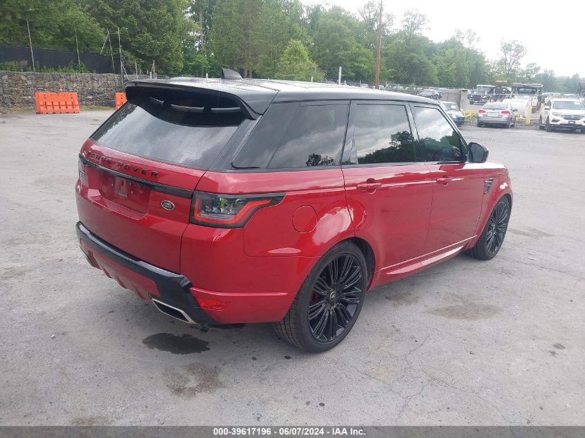 2019 Land Rover Range Rover Sport Supercharged Dynamic VIN: SALWR2RE7KA863586 Lot: 39617196