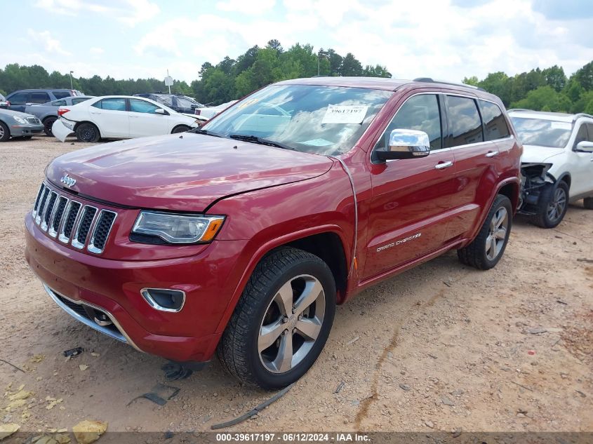 2014 Jeep Grand Cherokee Overland VIN: 1C4RJFCT5EC390399 Lot: 39617197