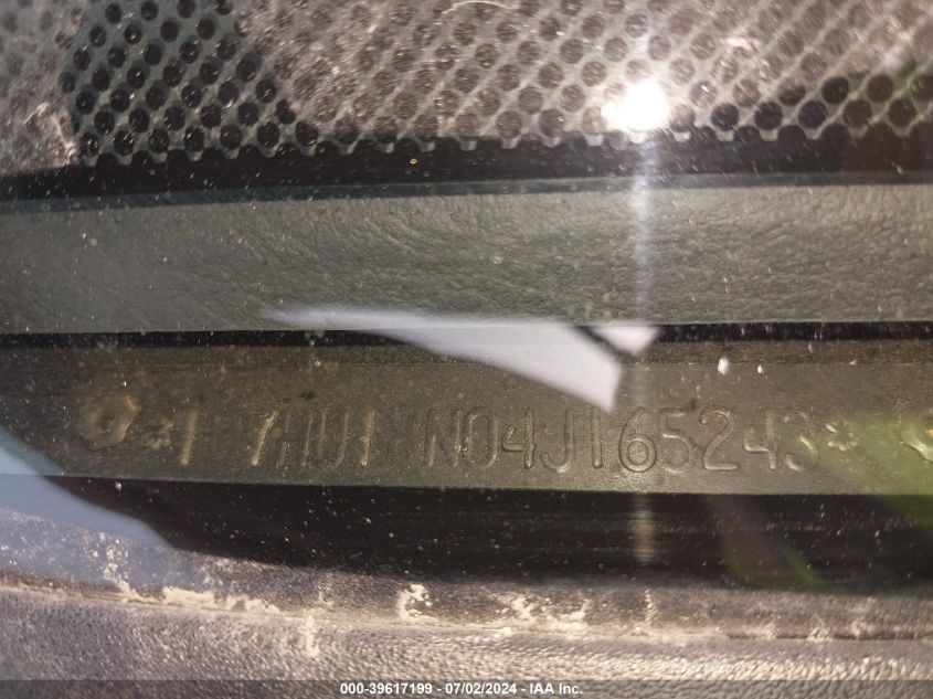 2004 Dodge Ram 1500 Slt/Laramie VIN: 1D7HU18N04J165243 Lot: 39617199