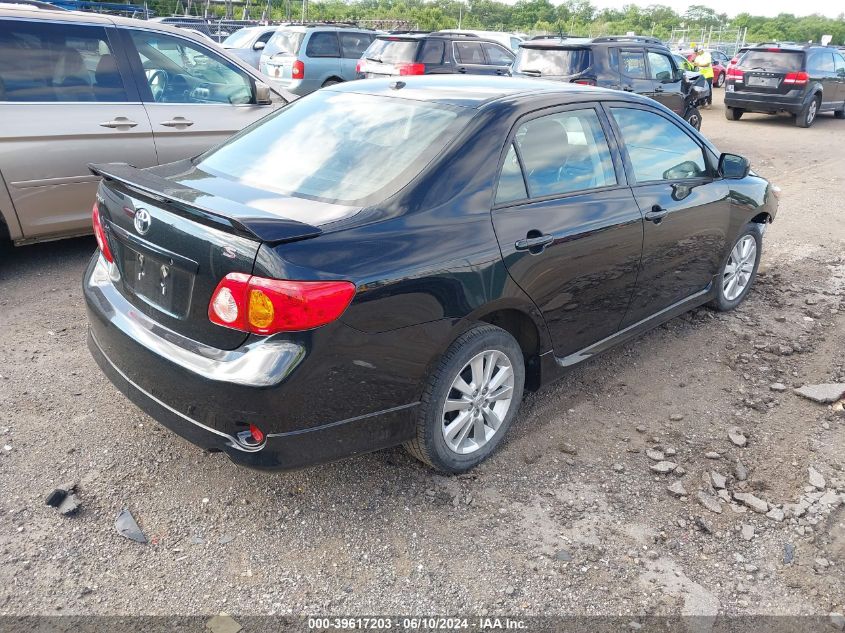 2009 Toyota Corolla S/Le/Xle VIN: 2T1BU40E89C154216 Lot: 39617203