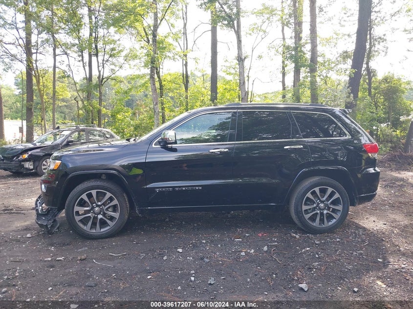 2017 Jeep Grand Cherokee Overland 4X2 VIN: 1C4RJECG6HC782941 Lot: 39617207