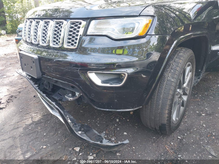 2017 Jeep Grand Cherokee Overland 4X2 VIN: 1C4RJECG6HC782941 Lot: 39617207
