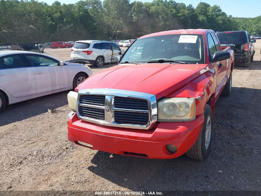 2007 Dodge Dakota Slt VIN: 1D7HE42P07S168943 Lot: 39617210