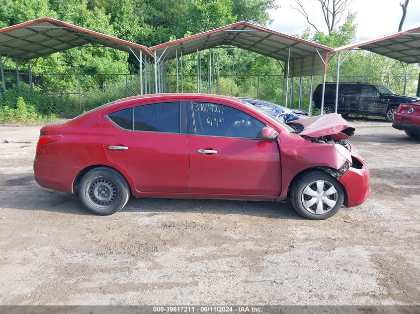 2012 Nissan Versa 1.6 Sv VIN: 3N1CN7AP7CL859812 Lot: 39617211
