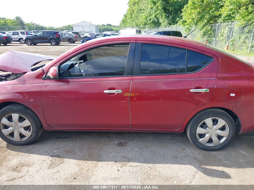 2012 Nissan Versa 1.6 Sv VIN: 3N1CN7AP7CL859812 Lot: 39617211