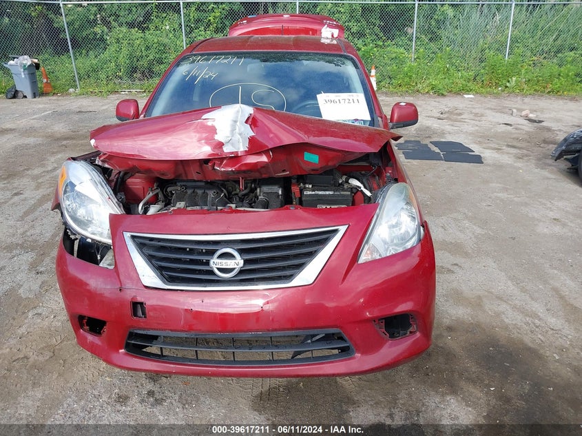 2012 Nissan Versa 1.6 Sv VIN: 3N1CN7AP7CL859812 Lot: 39617211