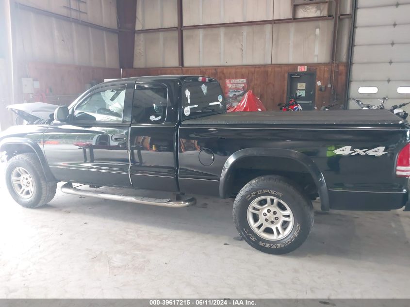 2004 Dodge Dakota Sport VIN: 1D7HG32K84S560959 Lot: 39617215