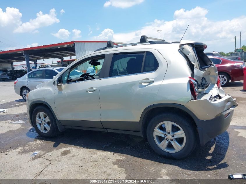 2016 Chevrolet Trax Lt VIN: 3GNCJLSBXGL253406 Lot: 39617221