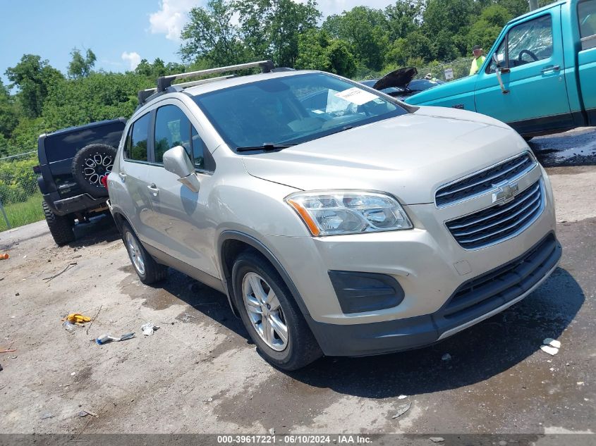 2016 Chevrolet Trax Lt VIN: 3GNCJLSBXGL253406 Lot: 39617221