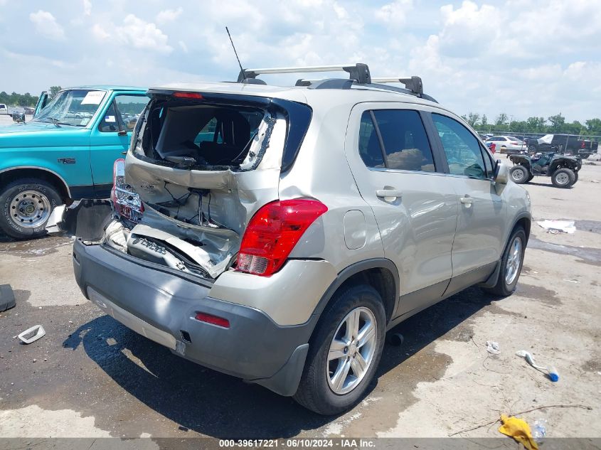 2016 Chevrolet Trax Lt VIN: 3GNCJLSBXGL253406 Lot: 39617221