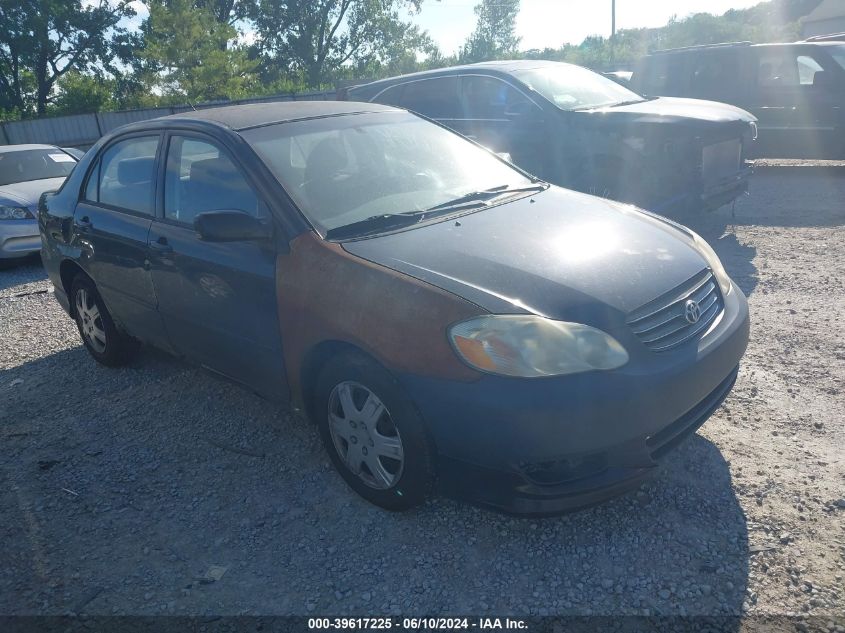 2003 Toyota Corolla S VIN: 1NXBR32E83Z146051 Lot: 39617225