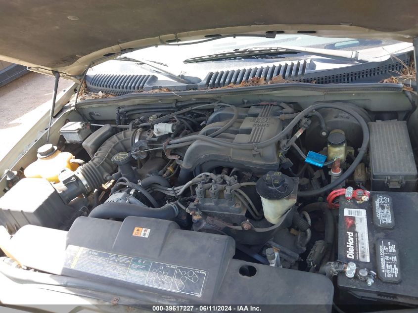 2002 Ford Explorer Xlt VIN: 1FMZU73E02UB59720 Lot: 39617227