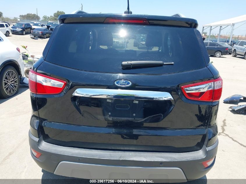 2019 Ford Ecosport Titanium VIN: MAJ6S3KL2KC309473 Lot: 39617256