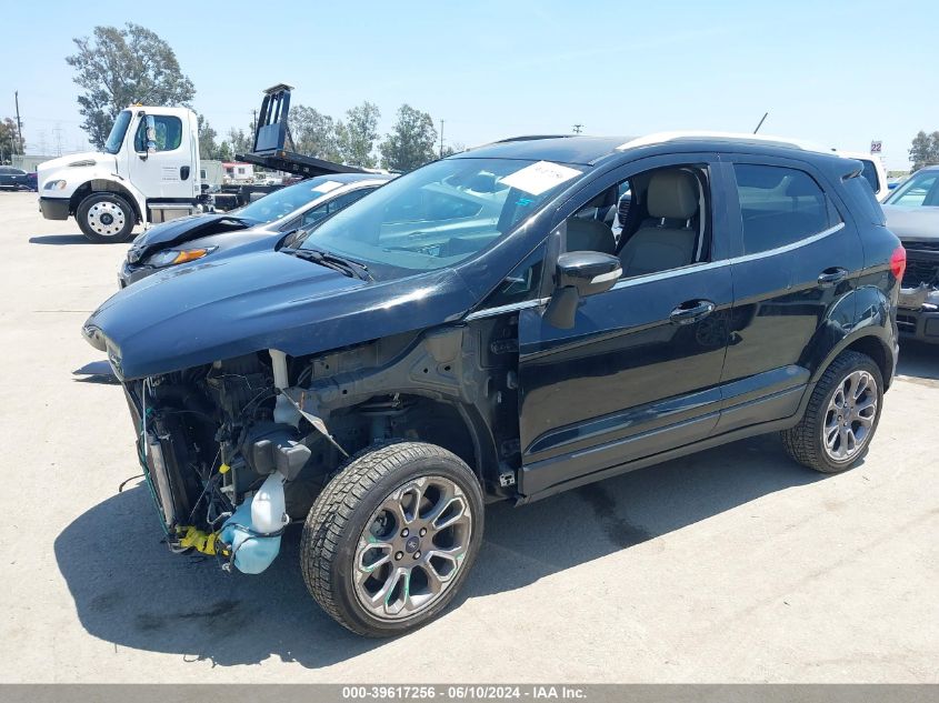 2019 Ford Ecosport Titanium VIN: MAJ6S3KL2KC309473 Lot: 39617256