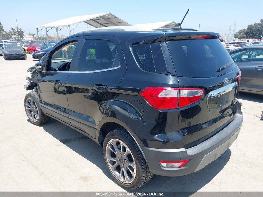 2019 Ford Ecosport Titanium VIN: MAJ6S3KL2KC309473 Lot: 39617256