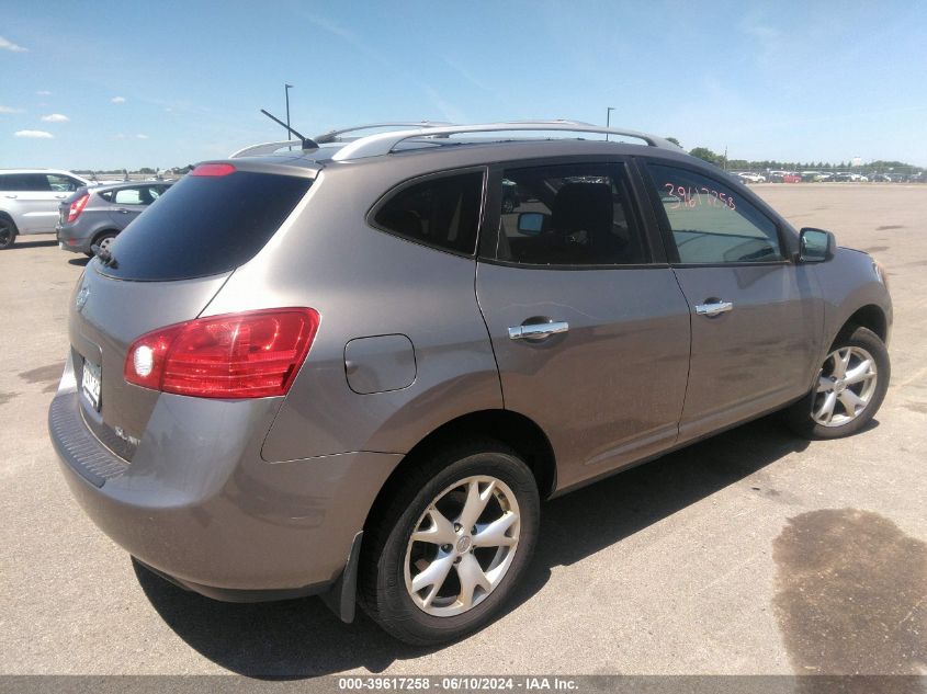 2010 Nissan Rogue S/Sl/Krom VIN: JN8AS5MV4AW130125 Lot: 39617258