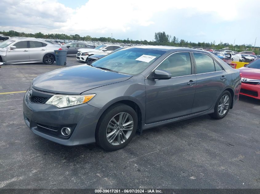 2012 Toyota Camry Se VIN: 4T1BF1FK5CU195107 Lot: 39617261