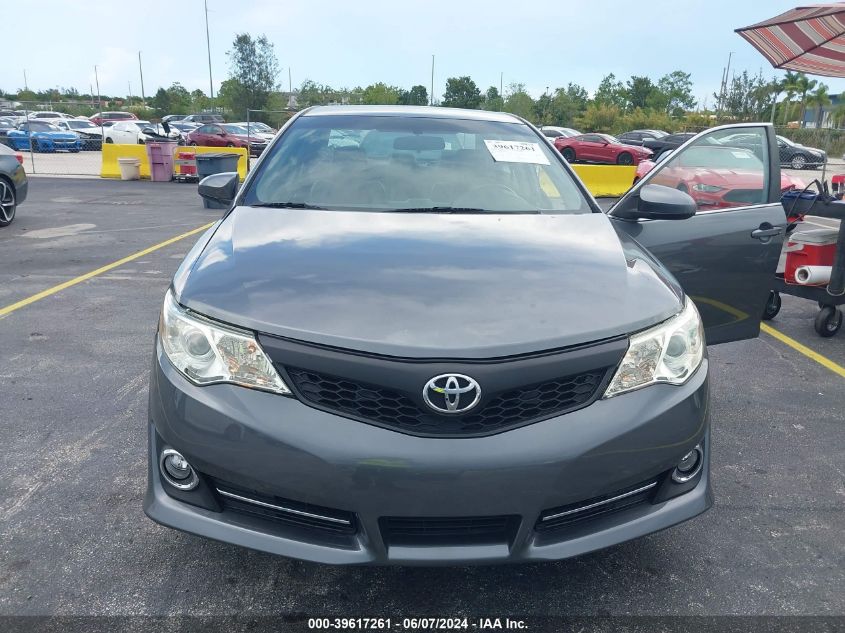 2012 Toyota Camry Se VIN: 4T1BF1FK5CU195107 Lot: 39617261