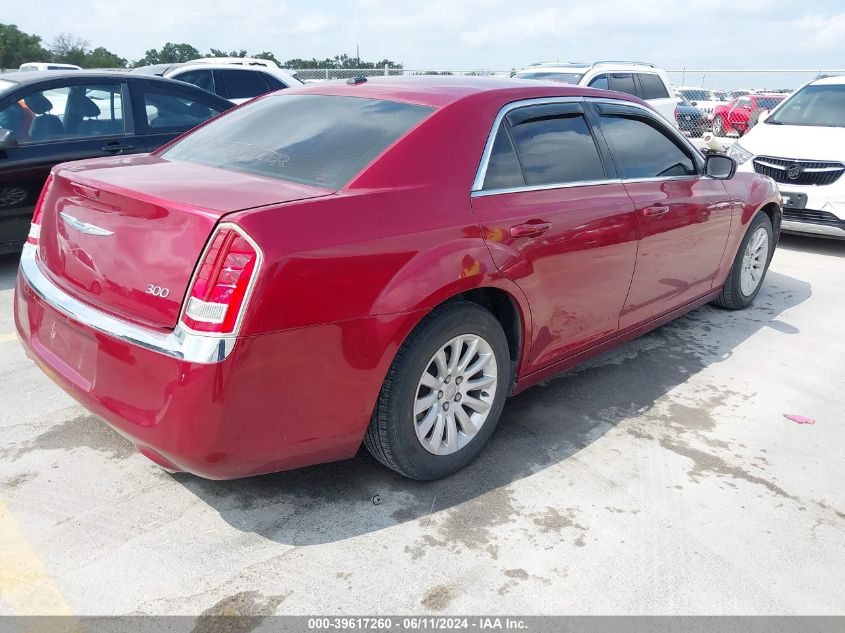 2012 Chrysler 300 VIN: 2C3CCAAG3CH261407 Lot: 39617260