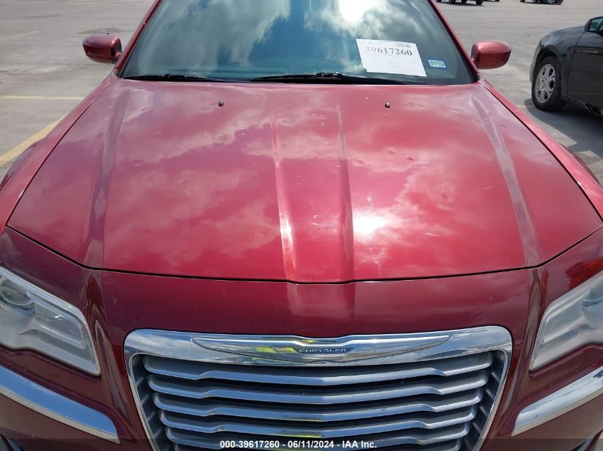 2012 Chrysler 300 VIN: 2C3CCAAG3CH261407 Lot: 39617260