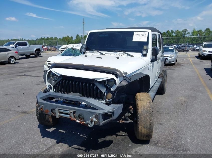 2014 Jeep Wrangler Unlimited Sport VIN: 1C4BJWDG8EL103463 Lot: 39617267