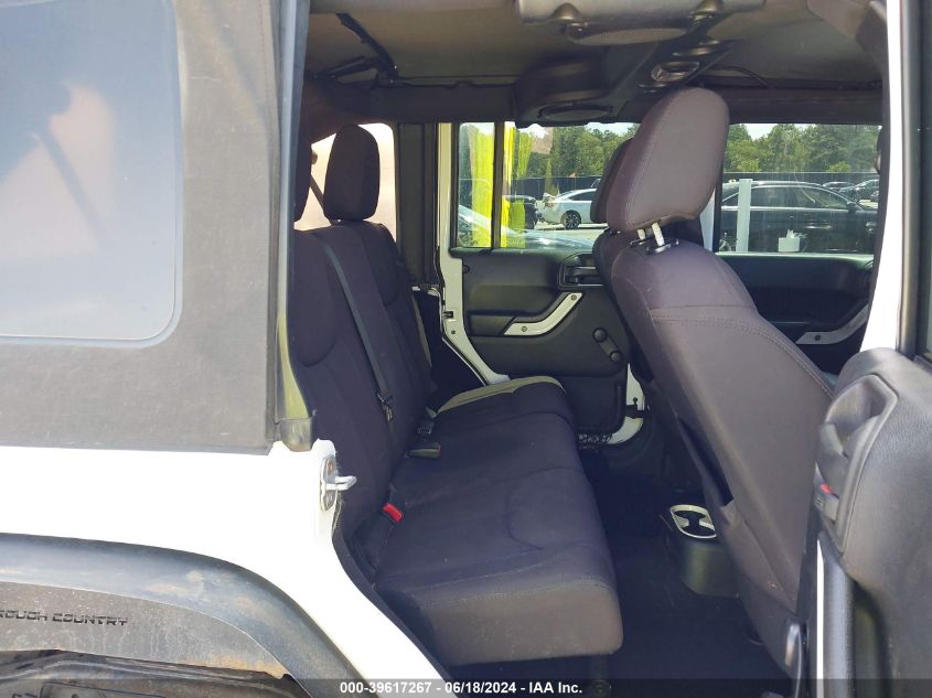 2014 Jeep Wrangler Unlimited Sport VIN: 1C4BJWDG8EL103463 Lot: 39617267