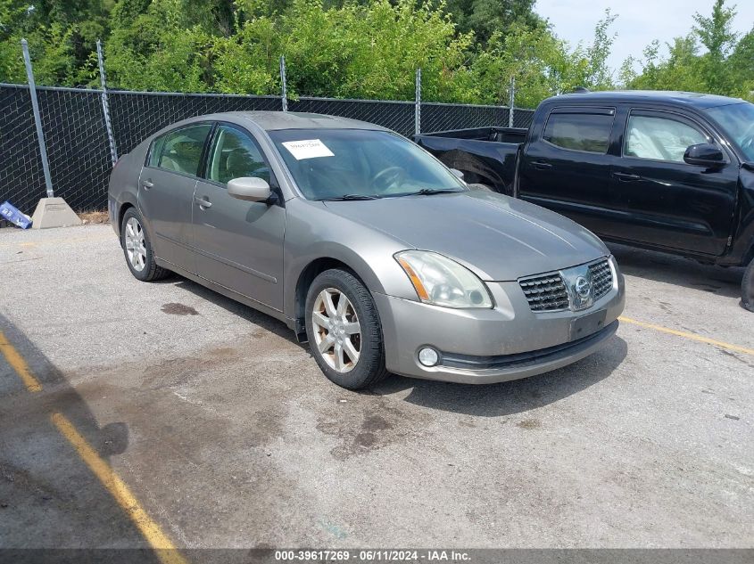 2004 Nissan Maxima 3.5 Sl VIN: 1N4BA41E14C809606 Lot: 39617269