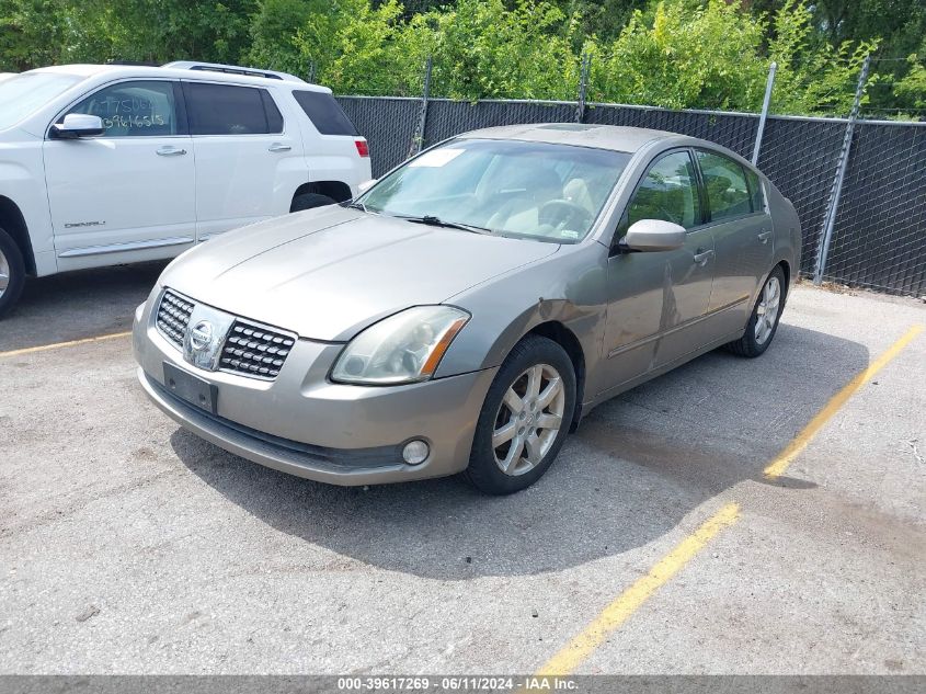 2004 Nissan Maxima 3.5 Sl VIN: 1N4BA41E14C809606 Lot: 39617269