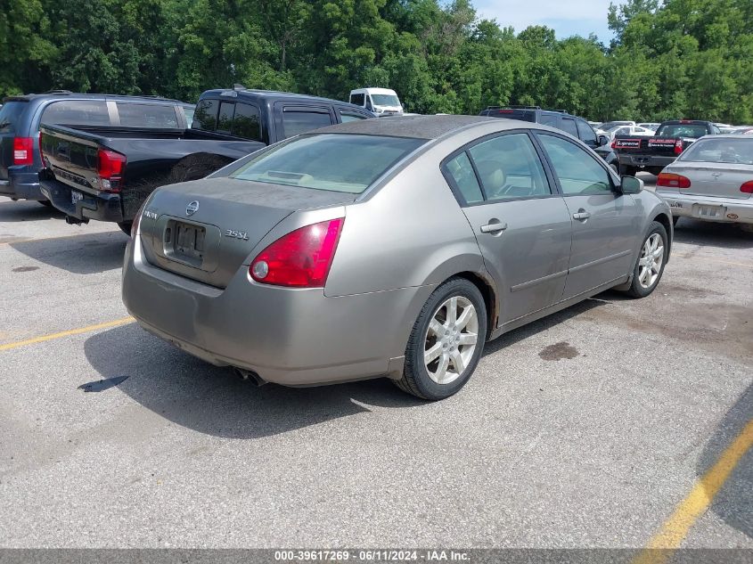 2004 Nissan Maxima 3.5 Sl VIN: 1N4BA41E14C809606 Lot: 39617269