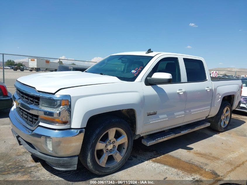 2017 Chevrolet Silverado C1500 Lt VIN: 3GCPCREC4HG308986 Lot: 39617343