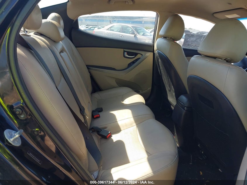 2014 Hyundai Elantra Limited VIN: 5NPDH4AE3EH494067 Lot: 39617344