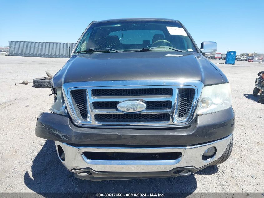 2007 Ford F-150 Fx4/Lariat/Xlt VIN: 1FTPW14V57FA54801 Lot: 39617356