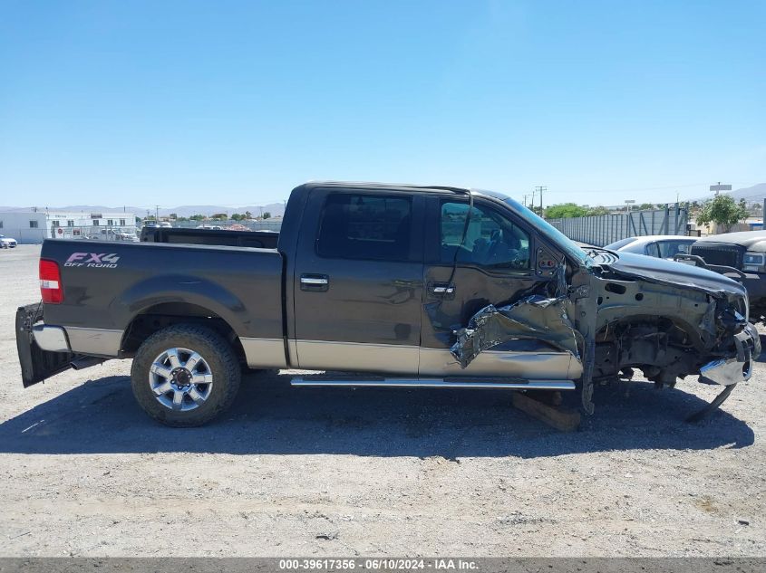 2007 Ford F-150 Fx4/Lariat/Xlt VIN: 1FTPW14V57FA54801 Lot: 39617356