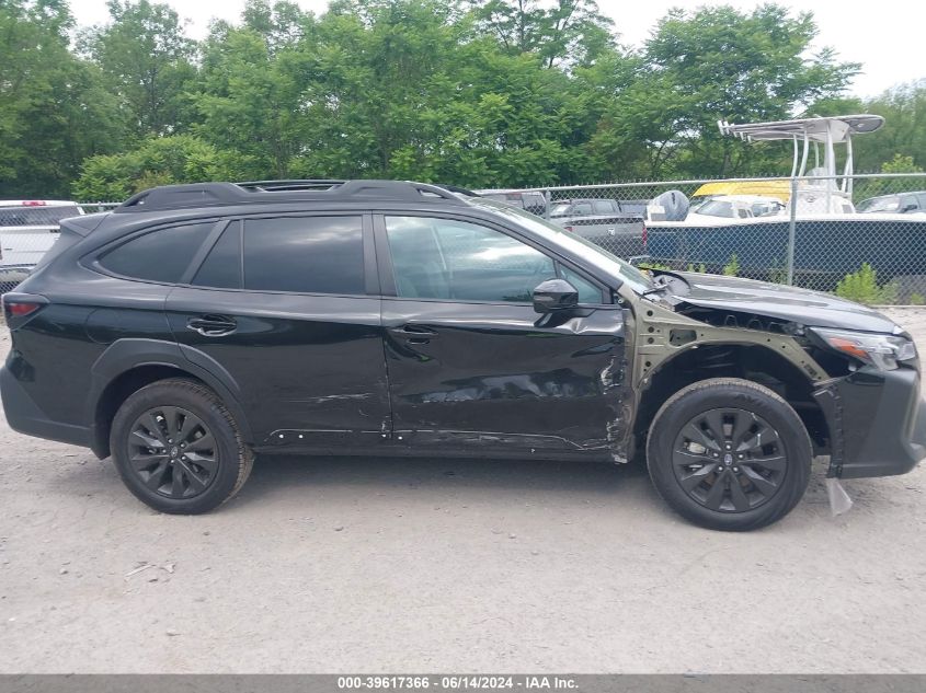 2023 Subaru Outback Onyx Edition VIN: 4S4BTALC7P3167391 Lot: 39617366