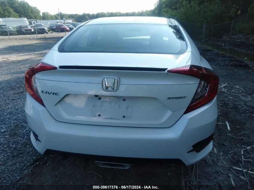2019 Honda Civic Sport VIN: 2HGFC2F81KH602089 Lot: 39617376